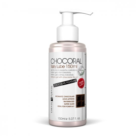 Lubrika�n� gel CHOCORAL Tasty Lube 150 ml