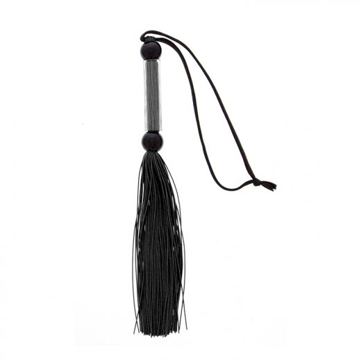 D�tky GP SILICONE FLOGGER WHIP black