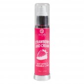 Lubrika�n� gel SECRET PLAY HOT EFFECT strawberry with cream 50 ml