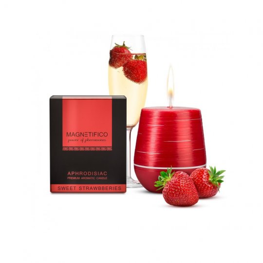 Sv��ka MAGNETIFICO APHRODISIAC CANDLE SWEET STRAWBERRIES