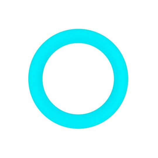 Krou�ek na penis FIREFLY HALO MEDIUM blue