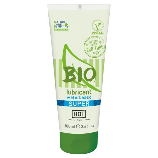 Lubrika�n� gel HOT BIO waterbased Super 100 ml