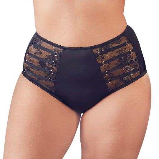 Kalhotky Cottelli Collection DANA PLUS black