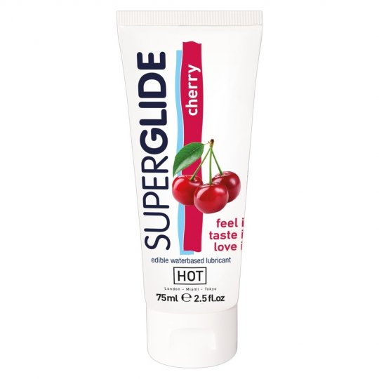 Lubrika�n� gel HOT SUPERGLIDE cherry 75 ml