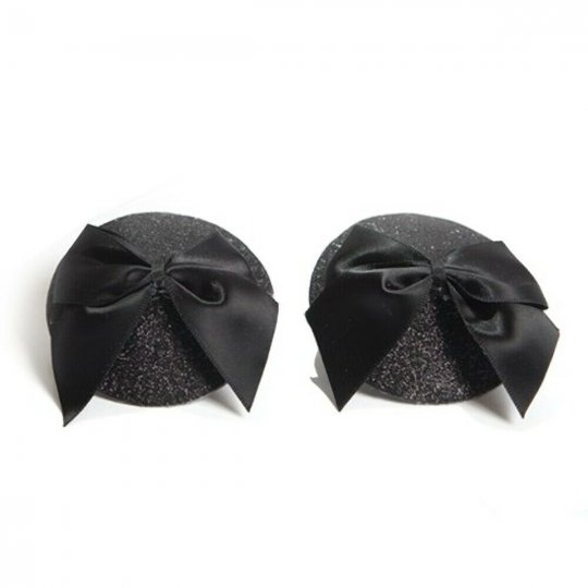 N�lepky na bradavky BIJOUX INDISCRETS BURLESQUE PASTIES BOW black