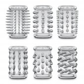 N�vleky na penis Blush STAY HARD COCK SLEEVE KIT clear