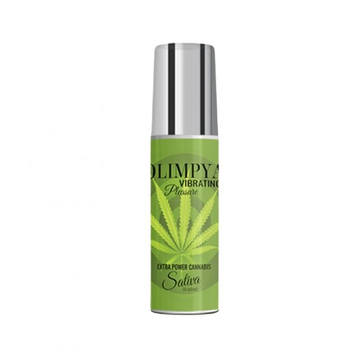 Gel stimula�n� OLIMPYA VIBRATING PLEASURE EXTRA SATIVA CANNABIS