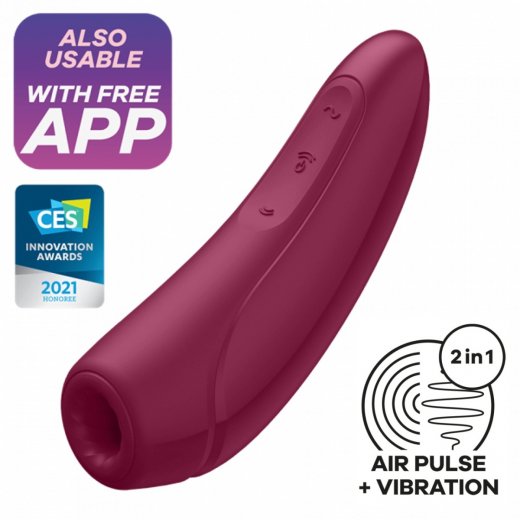 Stimul�tor klitorisu SATISFYER CURVY 1+ v�nov�