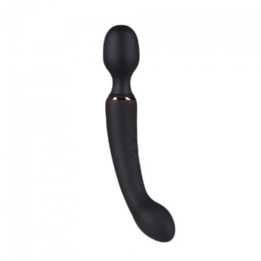 Mas�n� hlavice a vibr�tor 2v1 Blush LUSH GIA black
