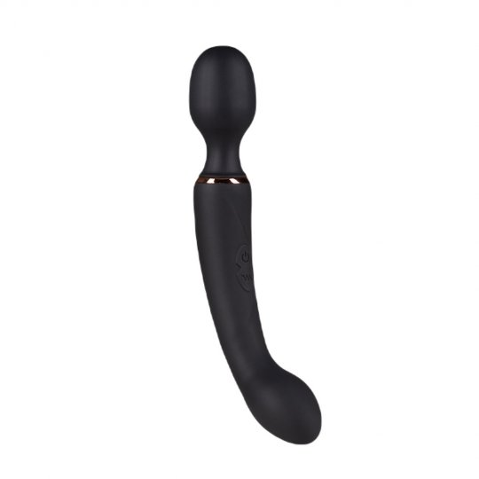 Mas�n� hlavice a vibr�tor 2v1 Blush LUSH GIA black