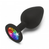 Kol�k an�ln� TOYJOY RAINBOW BOOTY JEWEL st�edn� �ern�