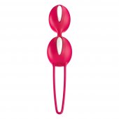 Venu�iny kuli�ky Fun Factory SMARTBALLS DUO b�lo/�erven�