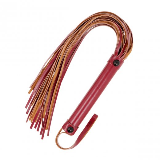 D�tky FETISH SUBMISSIVE Dark Room Flogger Vegan Leather