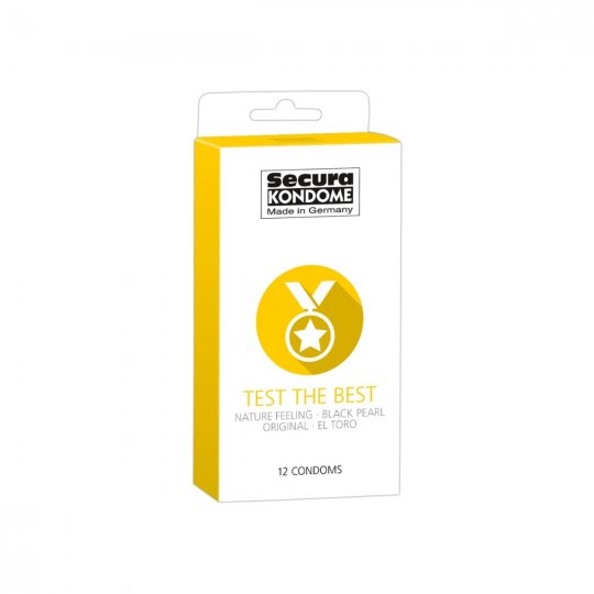 Kondom Secura TEST THE BEST 12 ks
