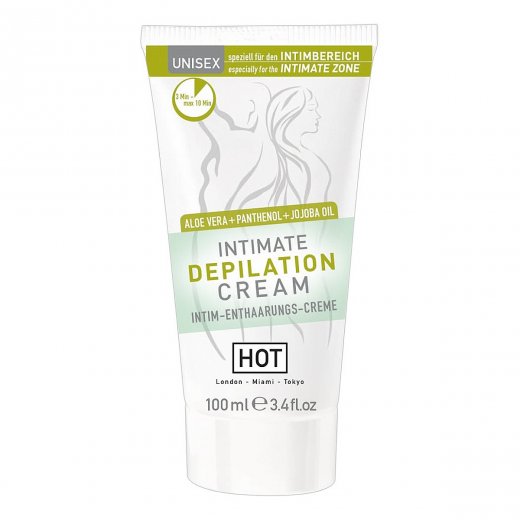 Kr�m HOT Intimate Depilation Cream Unisex 100 ml
