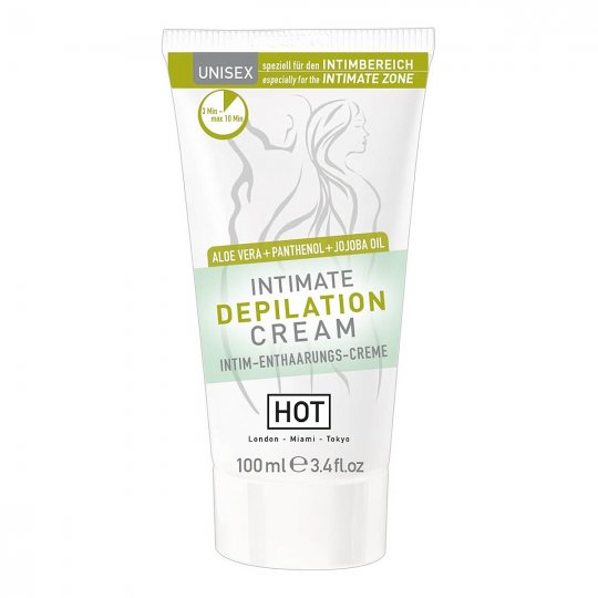 Kr�m HOT Intimate Depilation Cream Unisex 100 ml
