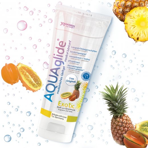 Lubrika�n� gel JoyDivision AQUAglide Exotic 100 ml