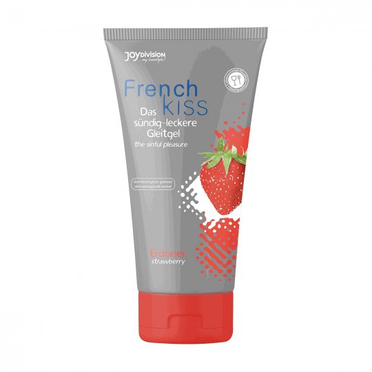 Lubrika�n� gel JoyDivision FrenchKiss Strawberry 75 ml