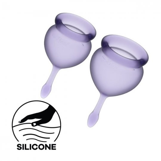 Menstrua�n� kal�ky SATISFYER FEEL GOOD MENSTRUAL CUP fialov�