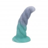 Dildo mal� Top Notch Dongs FAUN �ed�/zelen�