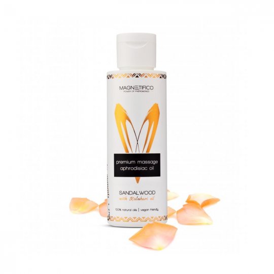 Olej mas�n� MAGNETIFICO SANDALWOOD PREMIUM MASSAGE APHRODISIAC 100 ml