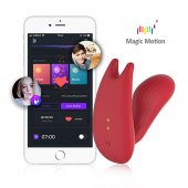Vibr�tor Magic Motion UMI Smart Wearable Dual Motor �erven�