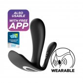 Vibr�tor SATISFYER TOP SECRET + �ern�
