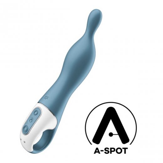 Vibr�tor SATISFYER A-MAZING 1 modr�