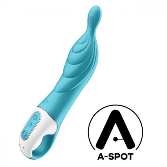Vibr�tor SATISFYER A-MAZING 2 tyrkysov�