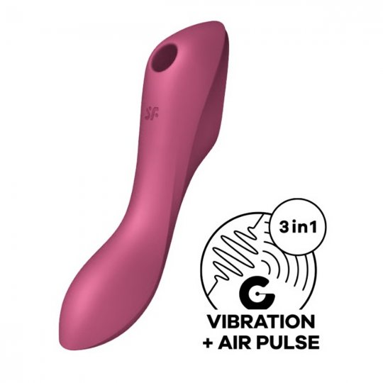 Vibr�tor SATISFYER CURVY TRINITY 3 �erven�
