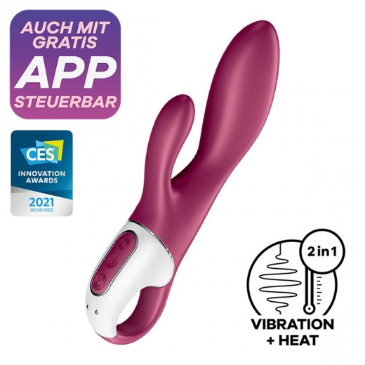 Vibr�tor SATISFYER HEATED AFFAIR WARMING RABBIT v�nov�