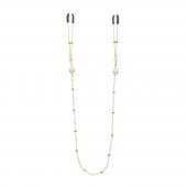Sk�ipce na bradavky TABOOM NIPPLE PLAY Pearl & Deluxe Chain zlat�