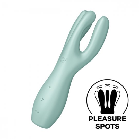 Stimul�tor SATISFYER THREESOME 3 zelen�
