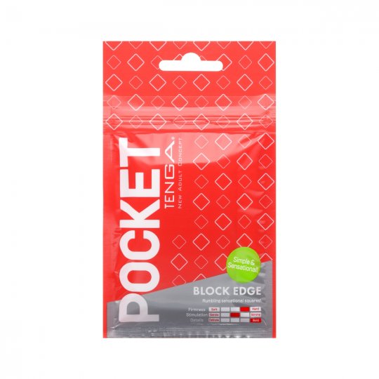 Masturb�tor TENGA POCKET Block Edge