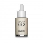 Such� olej na t�lo a vlasy se t�pytkami BIJOUX INDISCRETS Slow Sex 30 ml