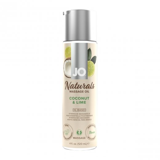 Olej mas�n� System JO NATURALS COCONUT & LIME 120 ml