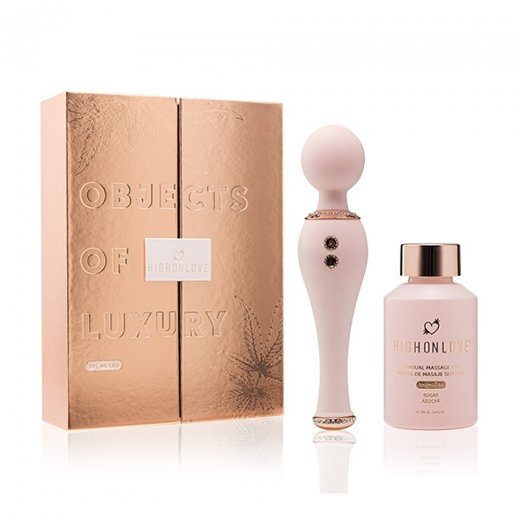 D�rkov� sada HIGH ON LOVE CBD Objects of Luxury zlat�
