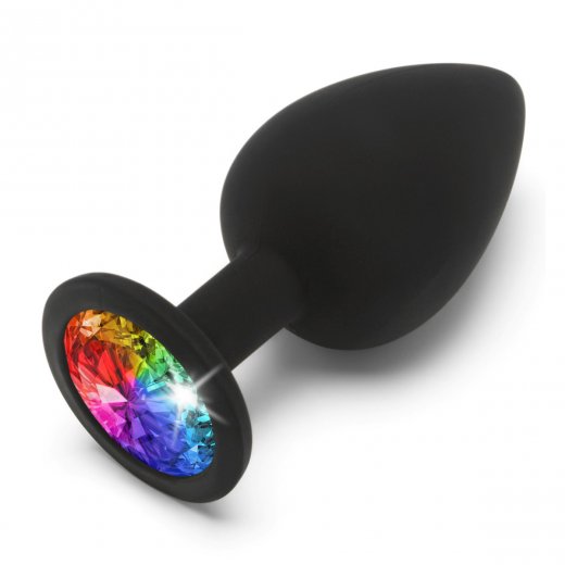 Kol�k an�ln� TOYJOY RAINBOW BOOTY JEWEL velk� �ern�