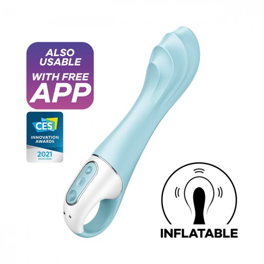 Vibr�tor SATISFYER AIR PUMP VIBRATOR 5+ modr�