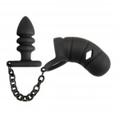 N�vlek na penis a varlata Black Velvets a an�ln�m kol�kem �ern�