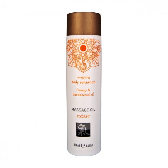 Olej mas�n� HOT Shiatsu extase Orange & Sandalwood oil 100 ml