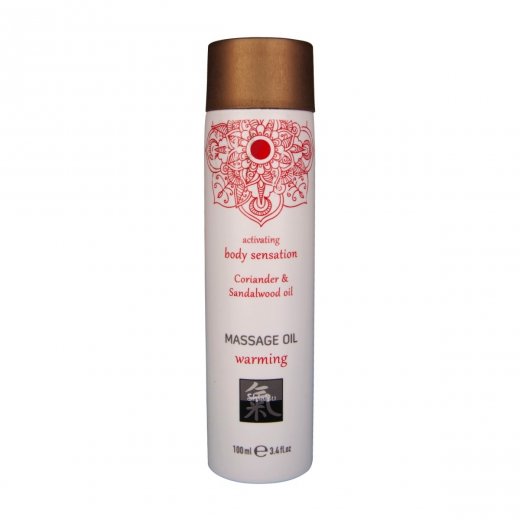 Olej mas�n� HOT Shiatsu warming Coriander & Sandalwood oil 100 ml