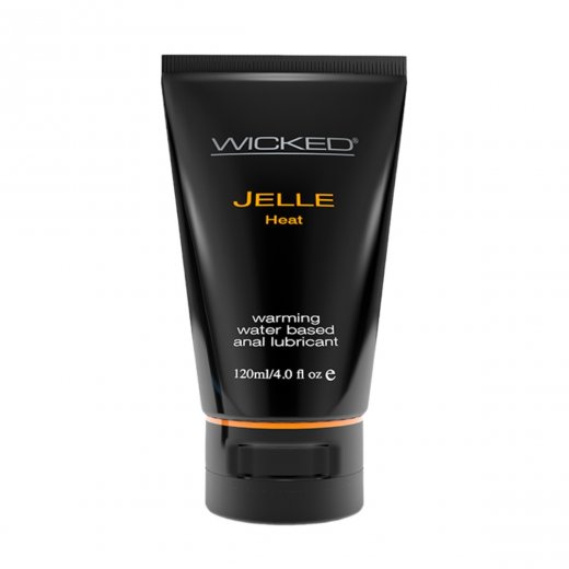 Lubrika�n� gel WICKED JELLE Heat anal 120 ml
