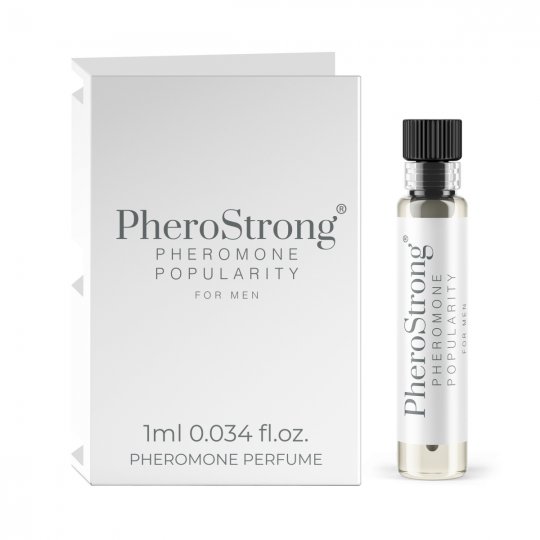 Parf�m s feromony PheroStrong Popularity pro mu�e 1 ml