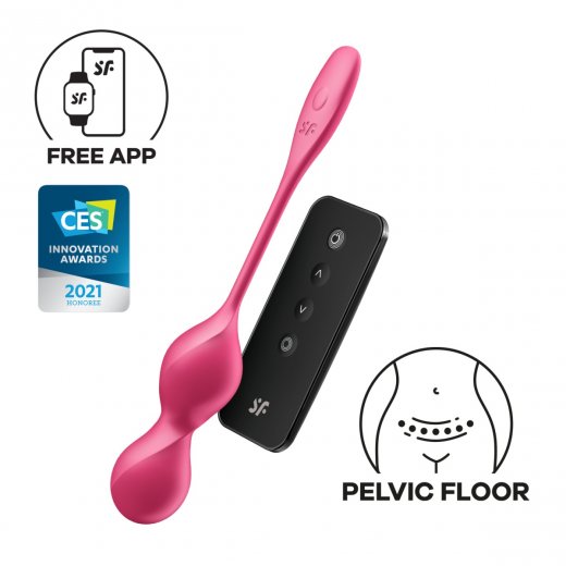 Vibra�n� kuli�ky SATISFYER Love Birds 2 Connect App r��ov�