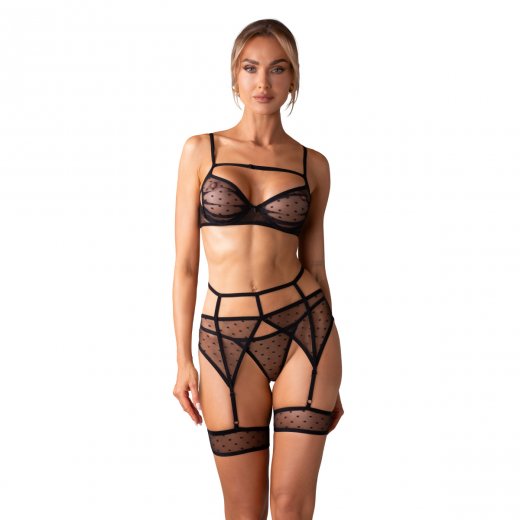 Souprava Obsessive Nuites 3 PC Set �ern�