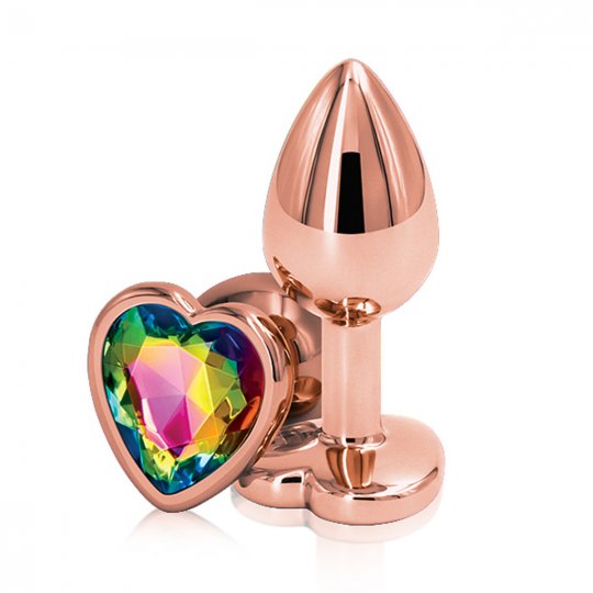 Kol�k an�ln� NS Novelties Rear Assets Rose Gold Heart
