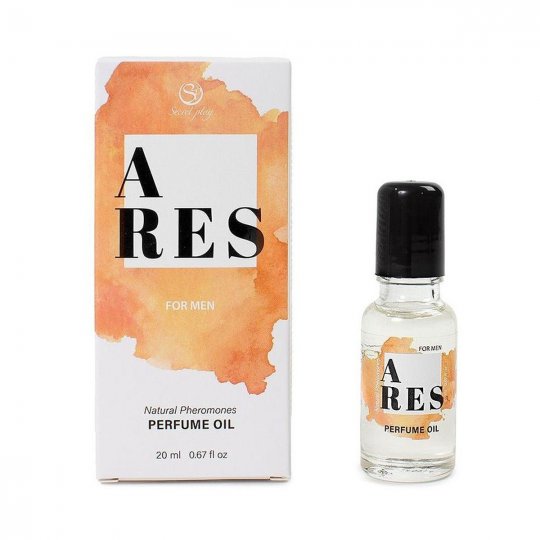 Olejov� parf�m SECRET PLAY ARES Natural Pheromones pro mu�e 20 ml