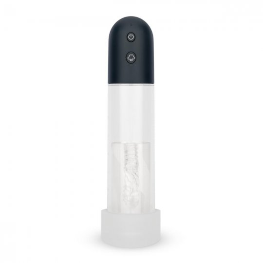 Vakuov� pumpa Boners Automatic Penis Pump with Sleeve modr�
