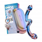 Dildo Biird OhWii by WiCul oboustrann� sklen�n� modr�